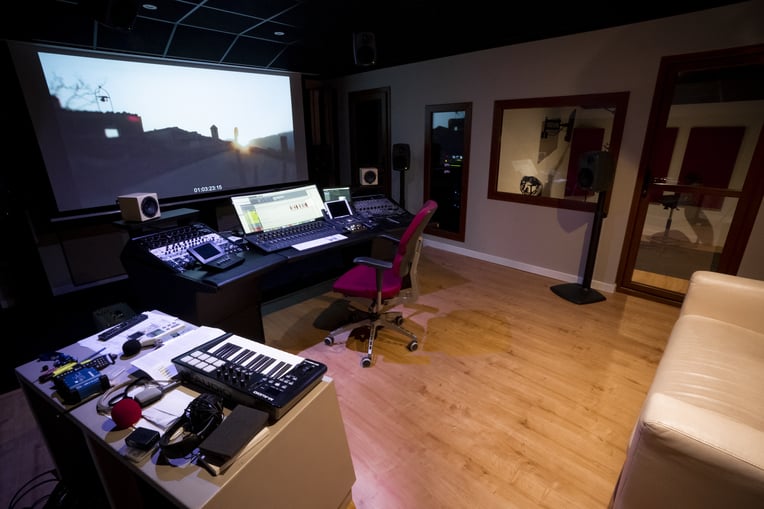 Sala de grabación sonora